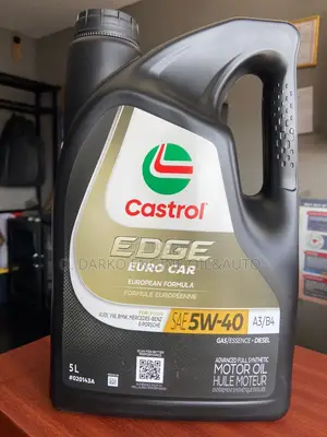 Castroledge 5w-40 5-L (Euro Cars ) BMW // Benz // Ford // Vw// Audi //