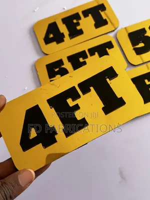 Door Label and Sign Post