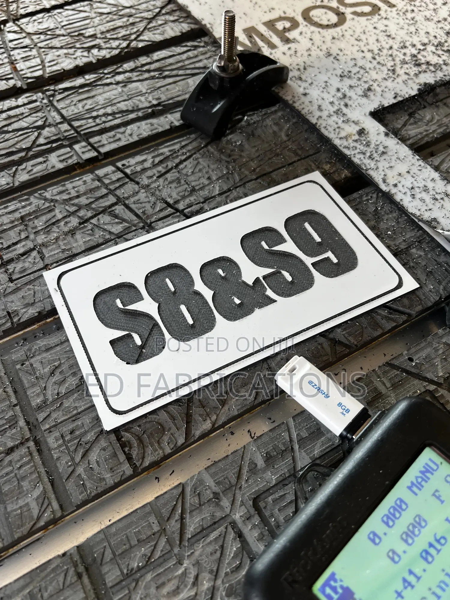 Door Label and Sign Post