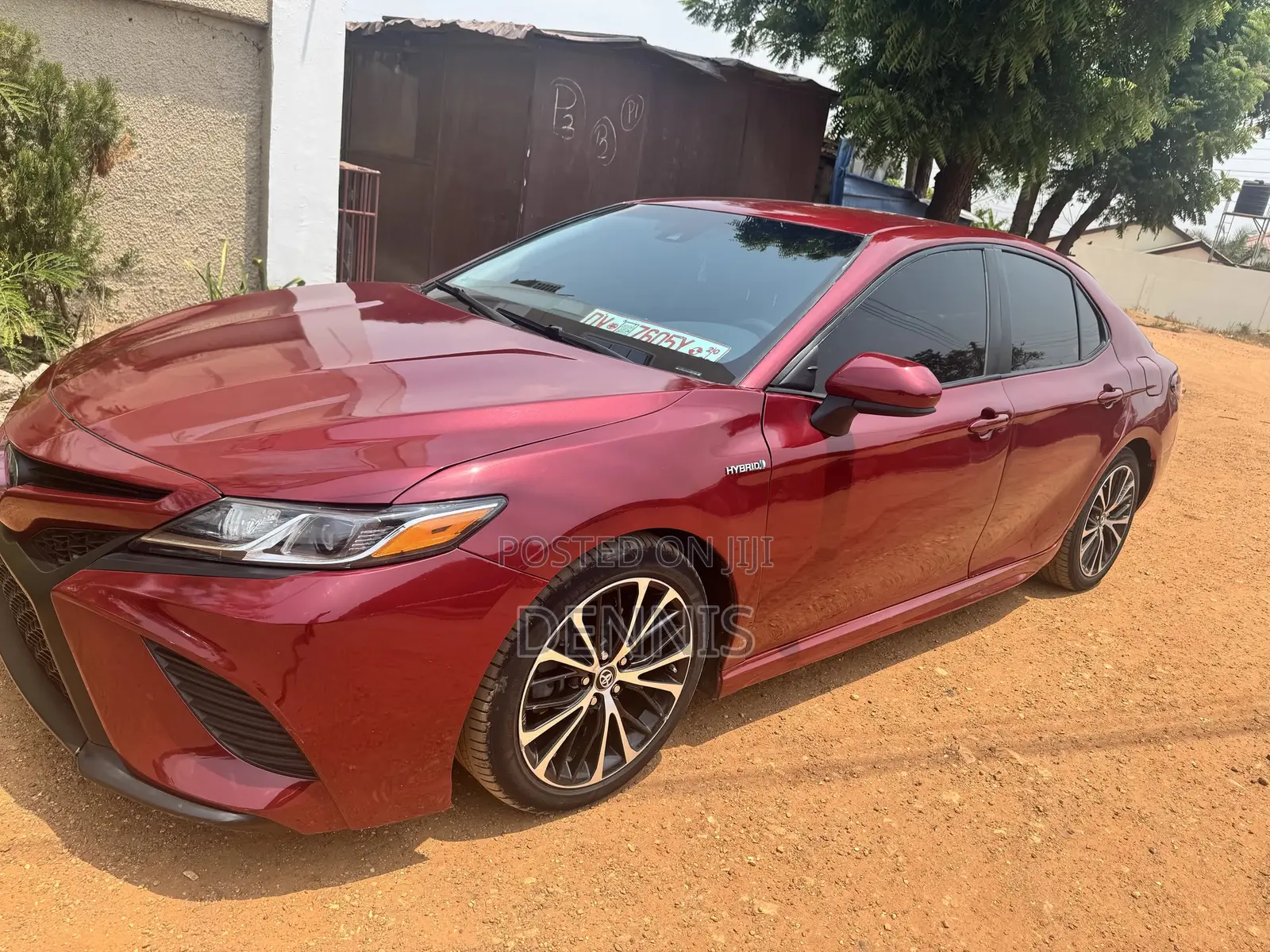 Toyota Camry SE FWD (2.5L 4cyl 8AM) 2018 Burgundy