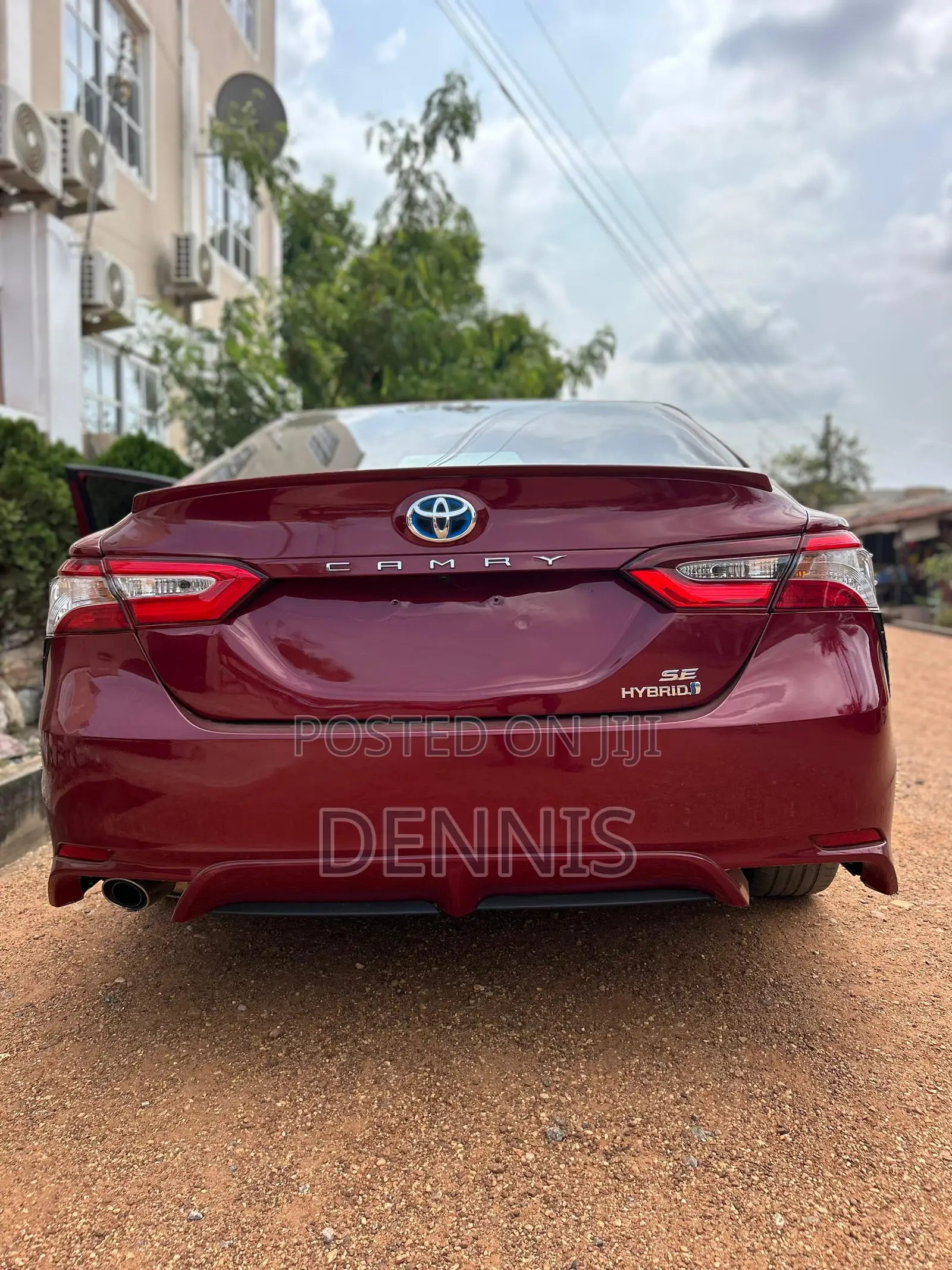Toyota Camry SE FWD (2.5L 4cyl 8AM) 2018 Burgundy