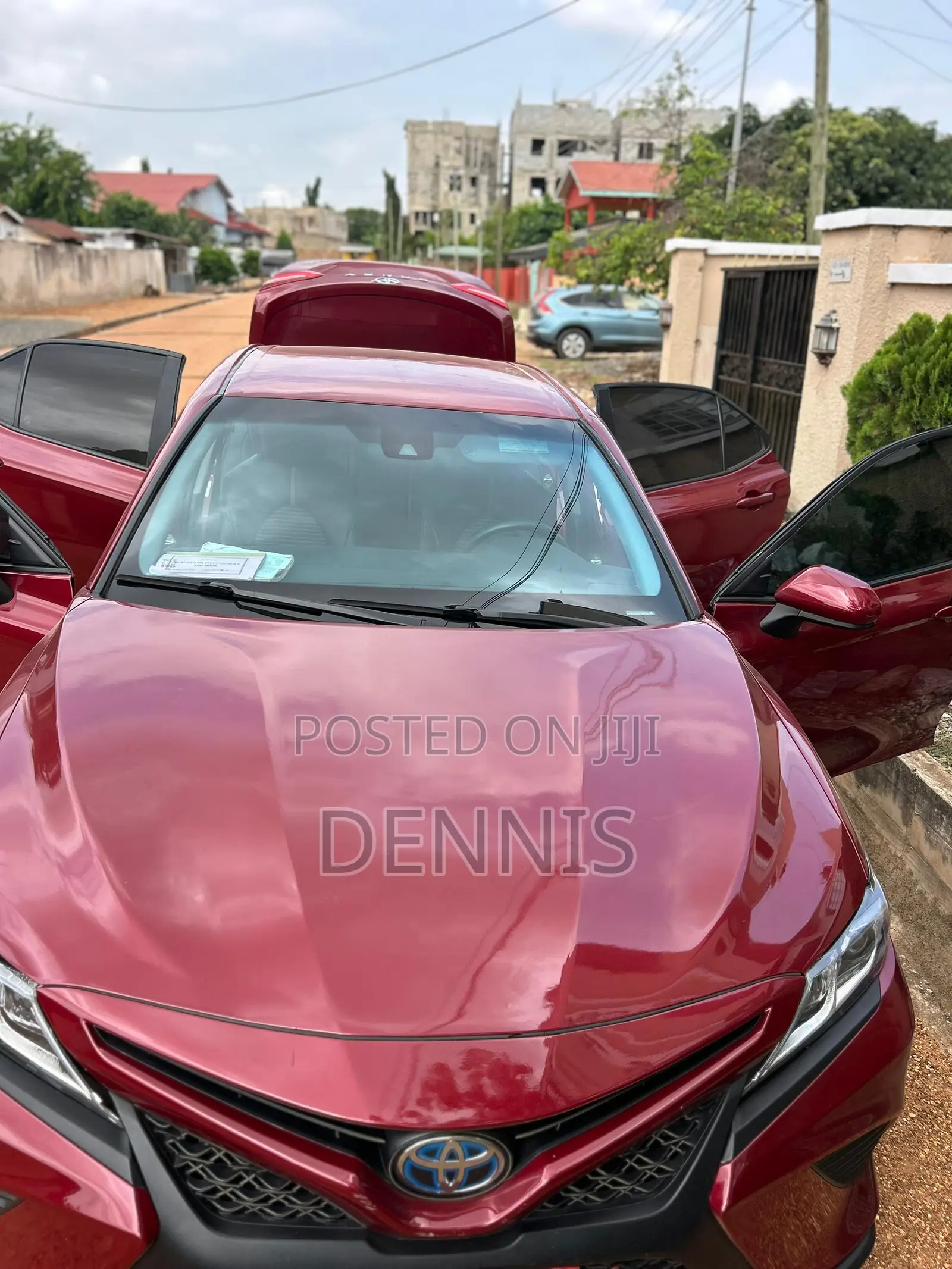 Toyota Camry SE FWD (2.5L 4cyl 8AM) 2018 Burgundy