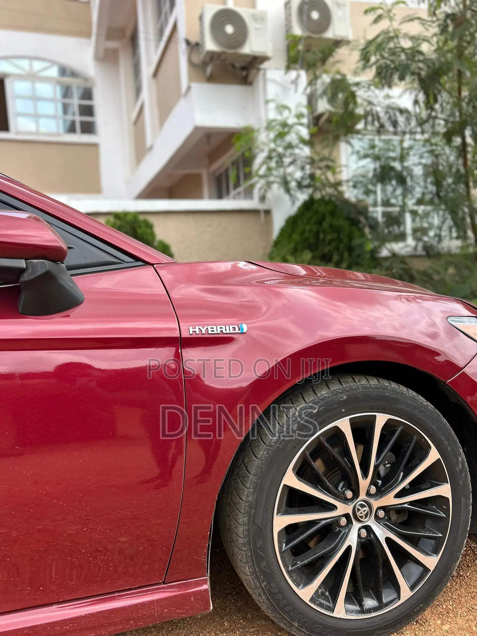 Toyota Camry SE FWD (2.5L 4cyl 8AM) 2018 Burgundy