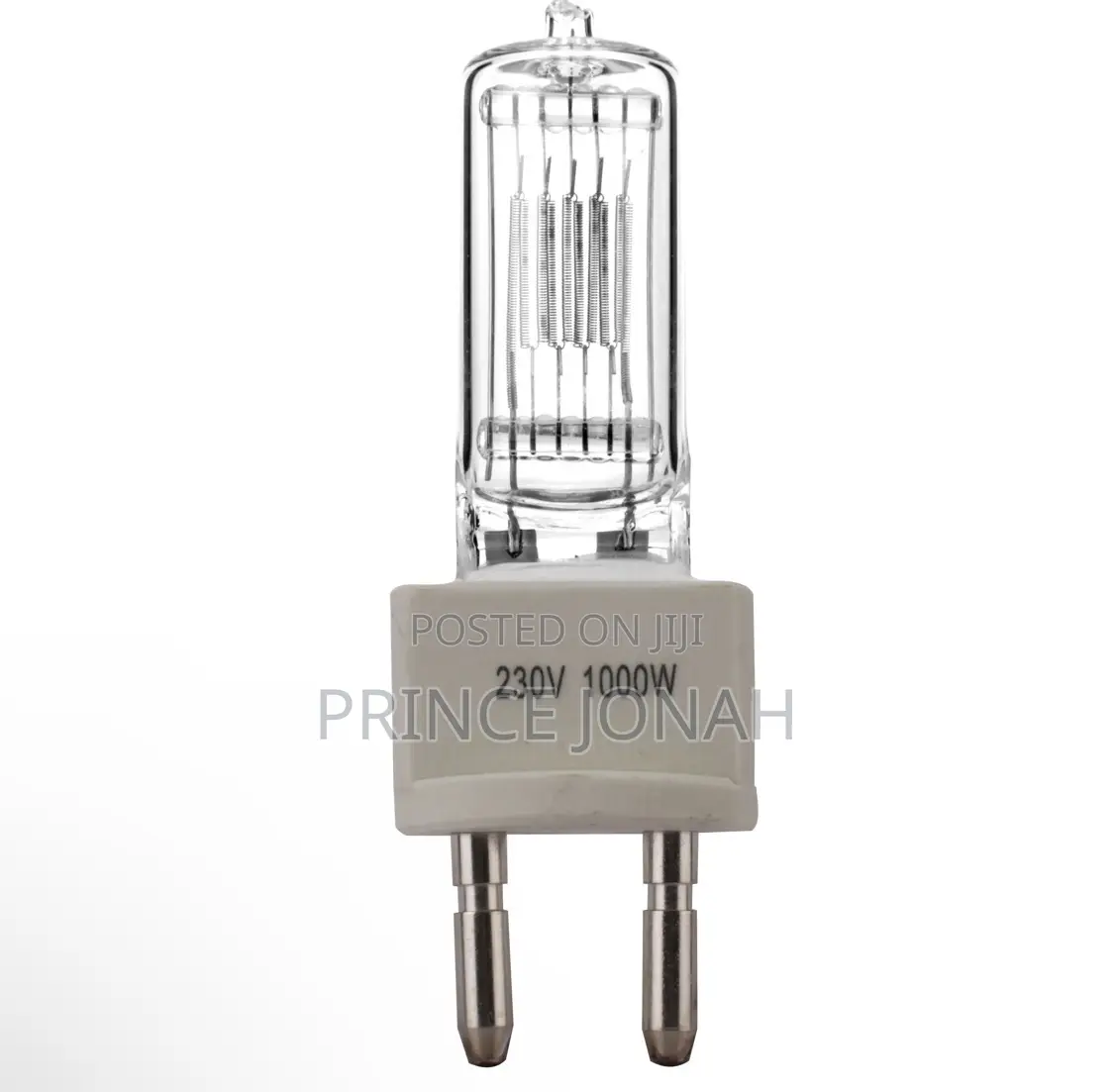 Hwa Mart G22 230v 1000w Tungsten Fresnel Halogen Bulb
