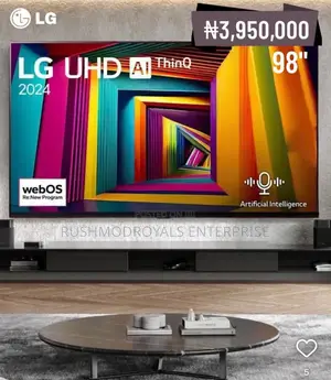 Ultra-Slim Lg 98ut9000: Smart Webos 24 Ai Magic Remote