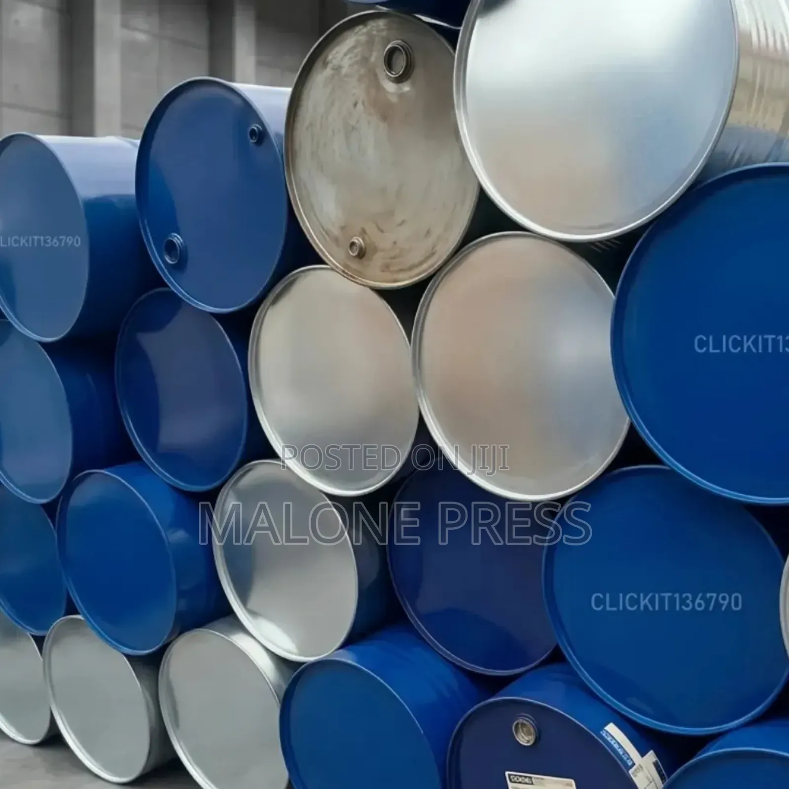 Drum / Barrel ( Metal Steel Aluminium) Available in (Types/Quantities)