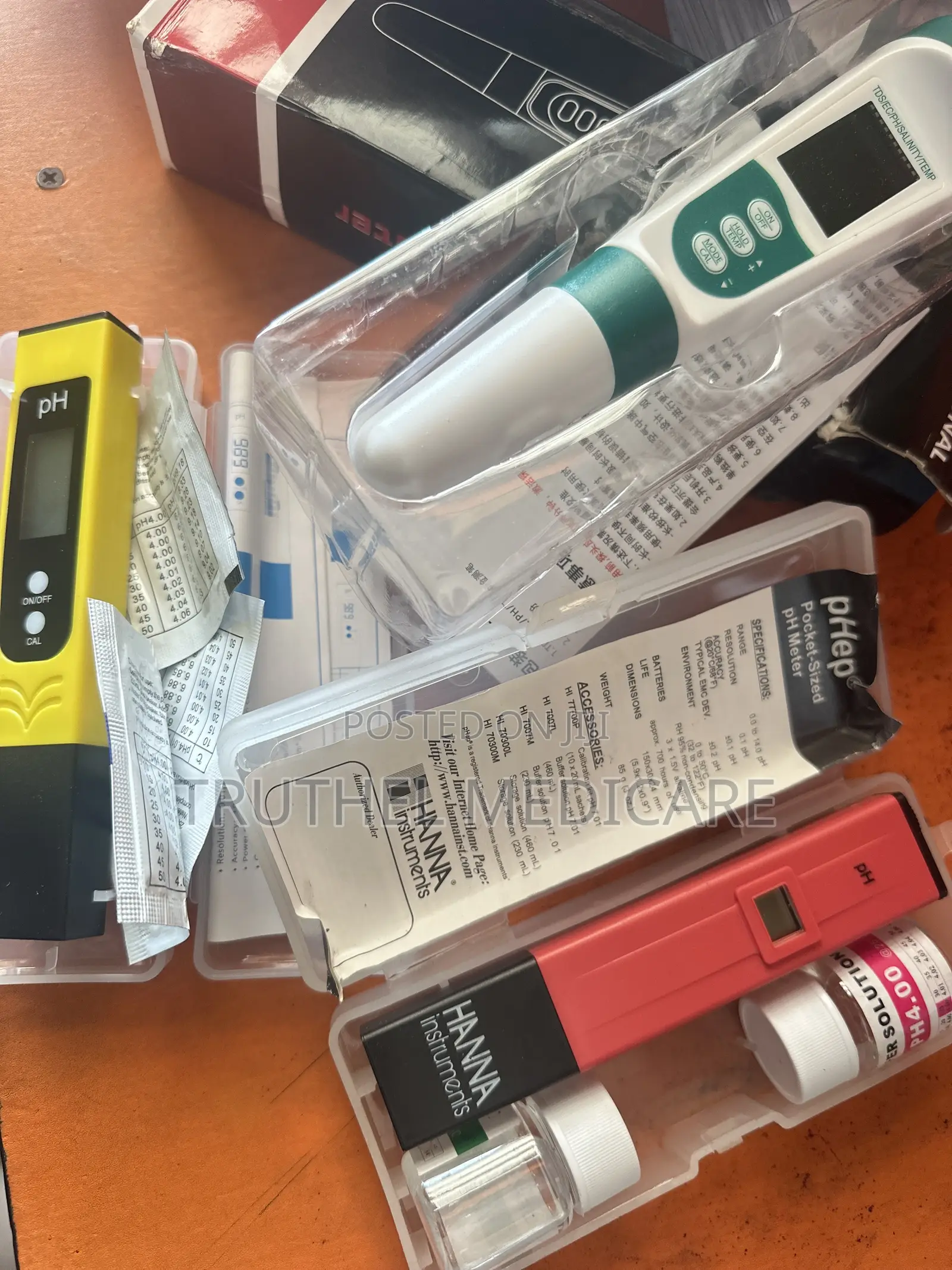 Multifunctional Water Ph Meters