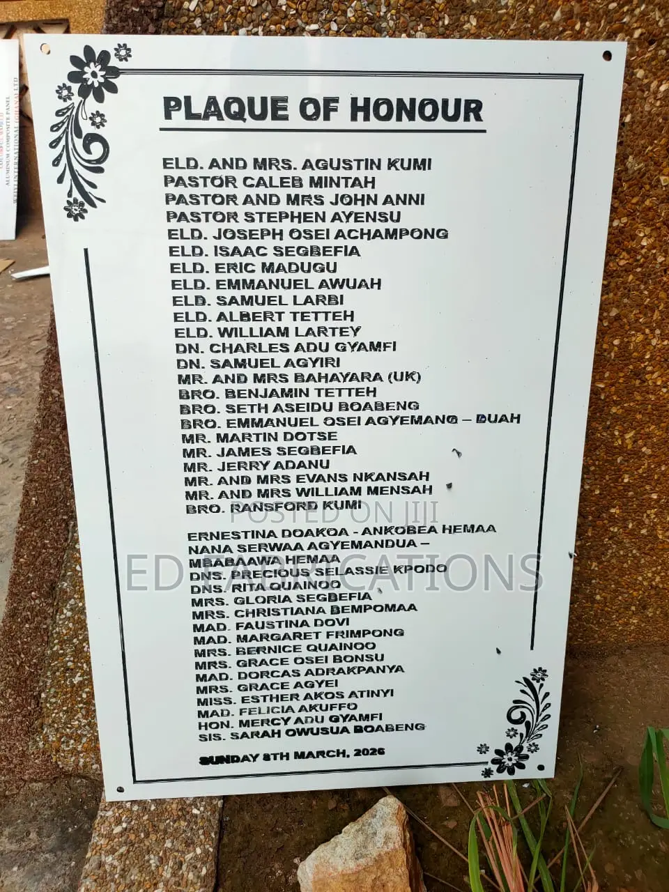 Plaque Signs Engraving