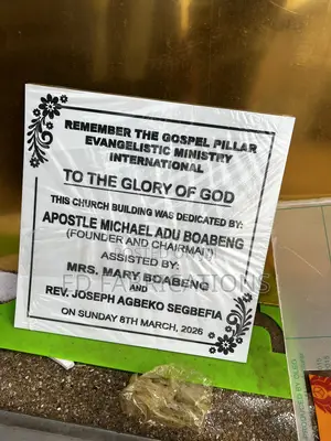 Plaque Signs Engraving