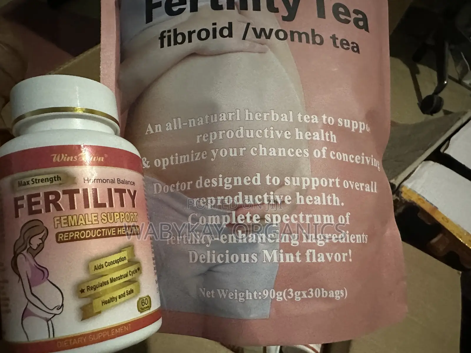 Conception Tea and Capsules( Combo)