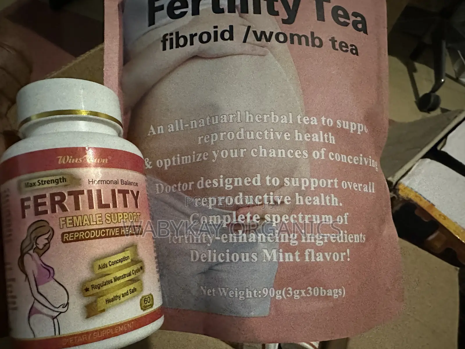 Conception Tea and Capsules( Combo)