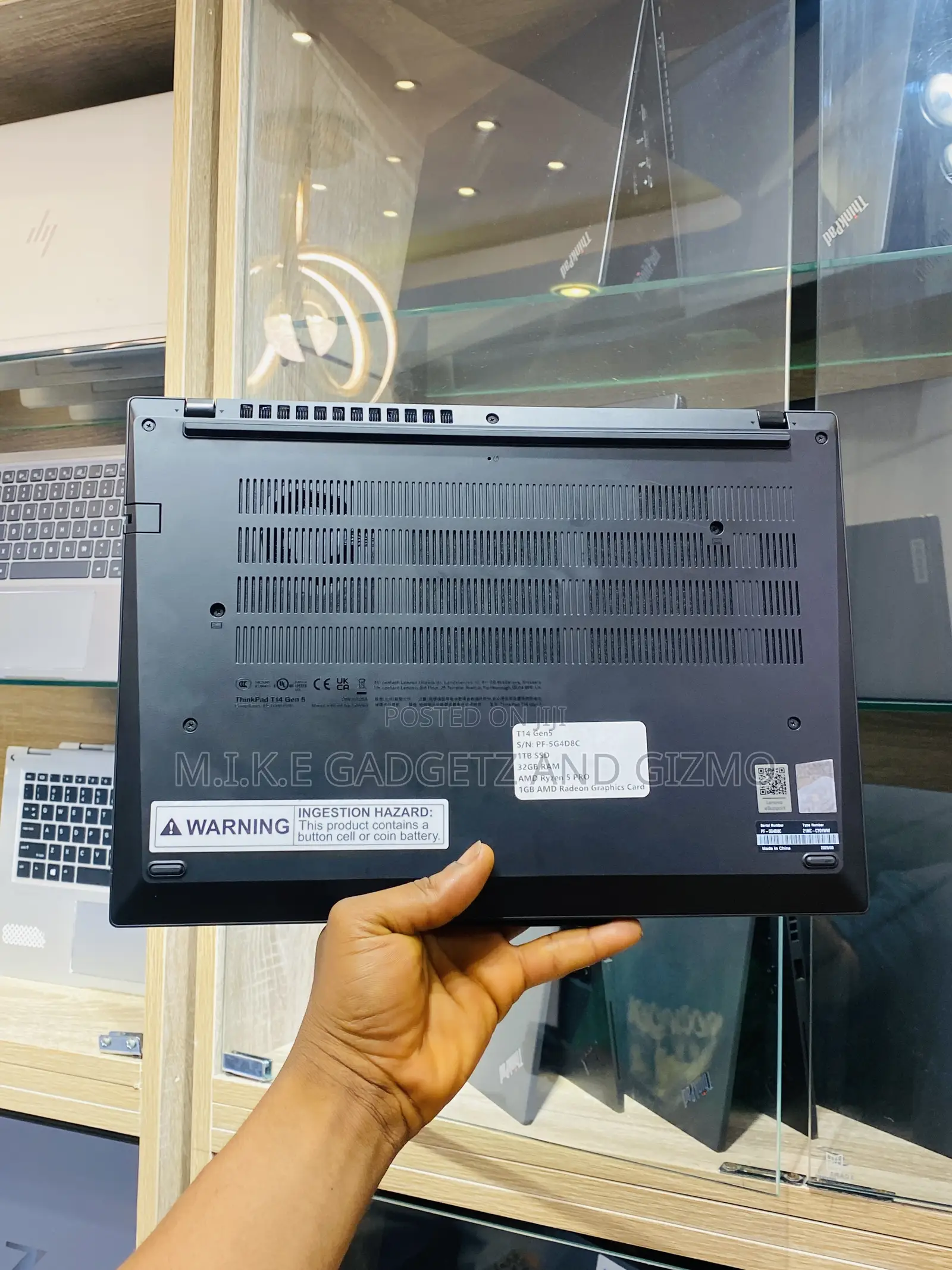 Laptop Lenovo ThinkPad T14 G4 32GB AMD Ryzen 5 SSD 1T