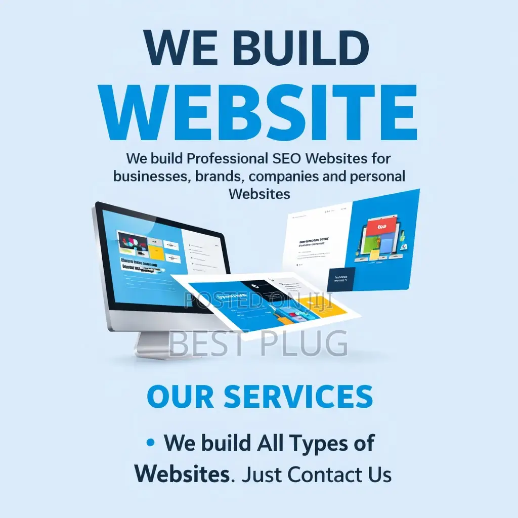 Professional Website Development - All Types of Websites