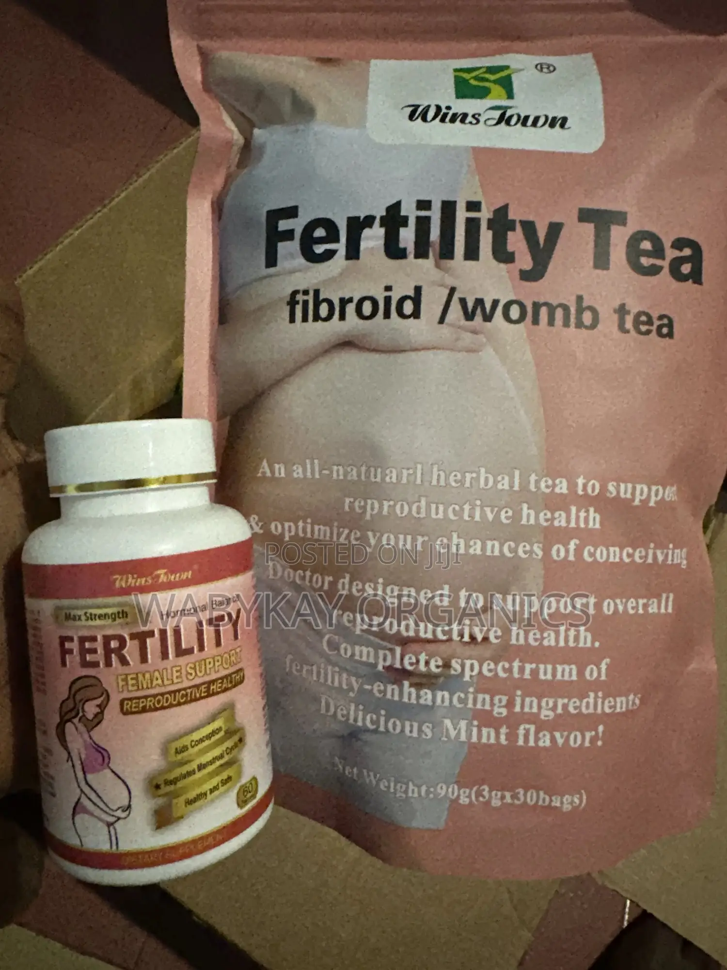 Conception Tea and Capsules( Combo)