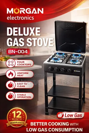Morgan Deluxe 4 Gas Stove