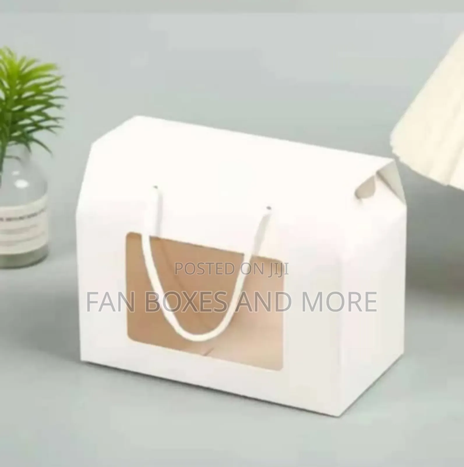 Box Gift Bag With Window