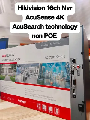 Hikivision Ds-7616nxi-(E) 16-Ch 1u K Series Acusense NVR Non Poe