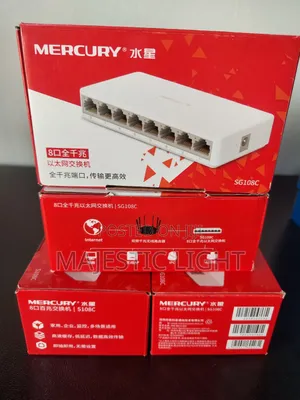 Mercury Sg108c 8-port Gigabit Switch