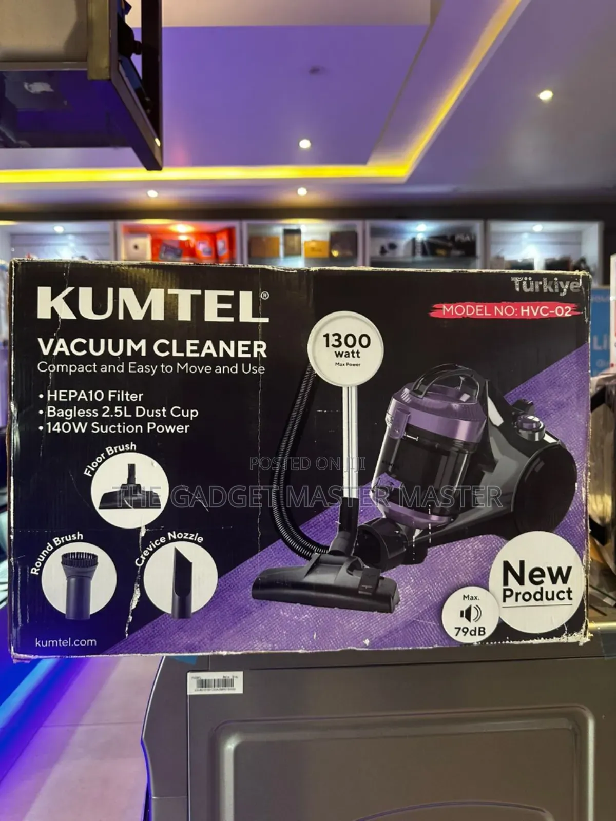 Kumtel HVC-02 Vacuum Cleaner
