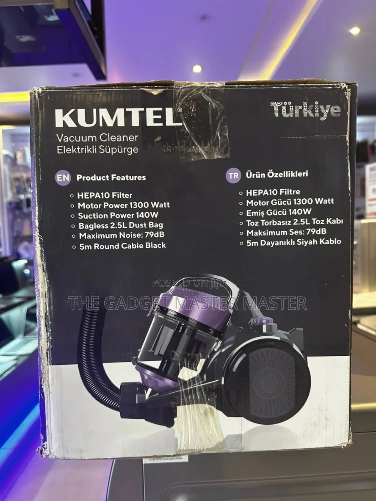Kumtel HVC-02 Vacuum Cleaner