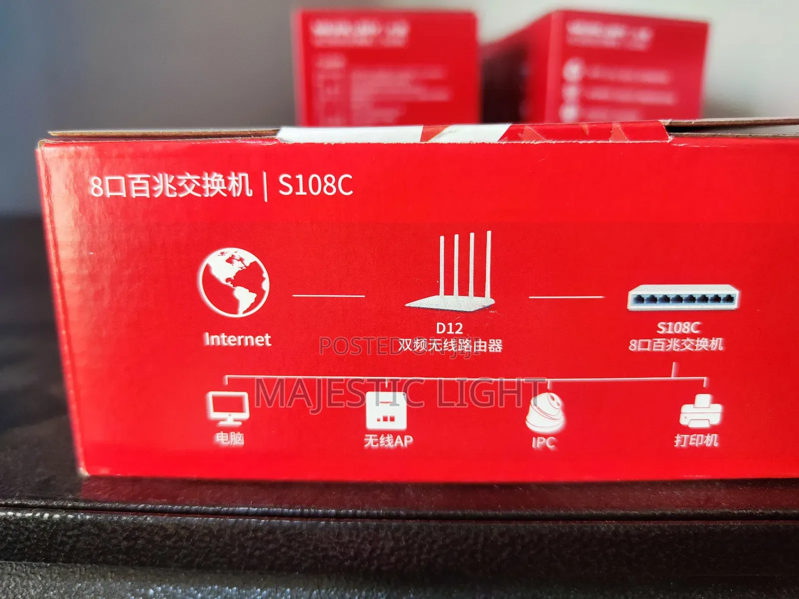 Mercury 8 Port 10/100 S108c Mini Switch