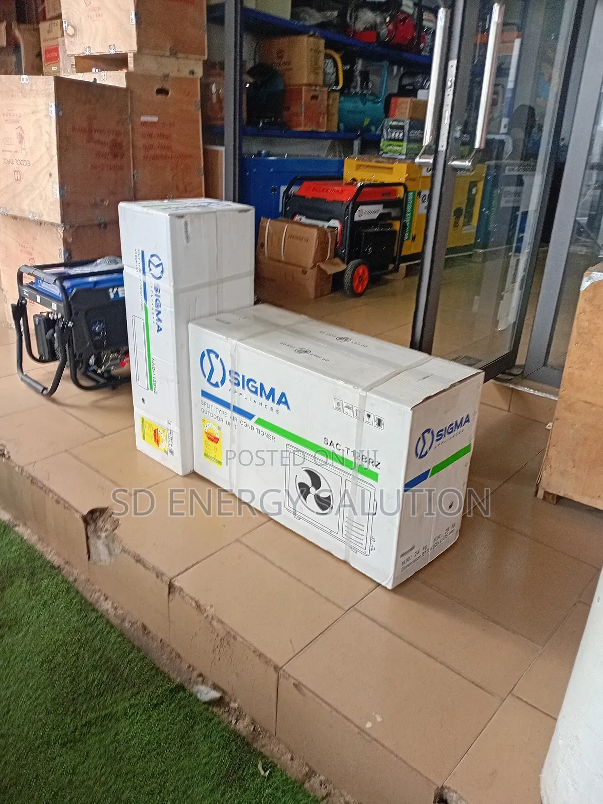 Sigma 1.5hp Powerful Cooling System