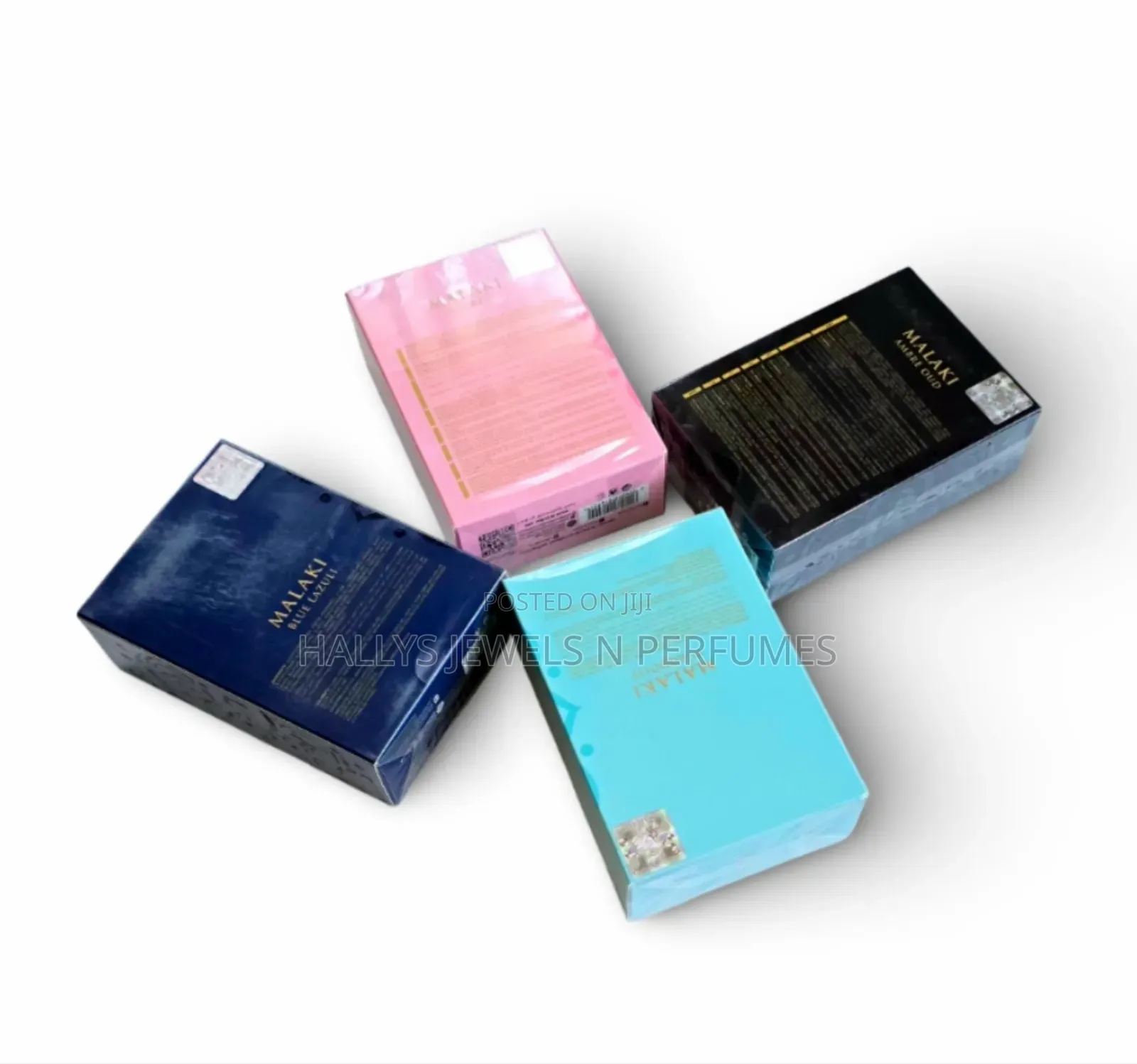 Malaki (Blue Lazuli, Amber Oud, Turquoise, Secret) Perfumes