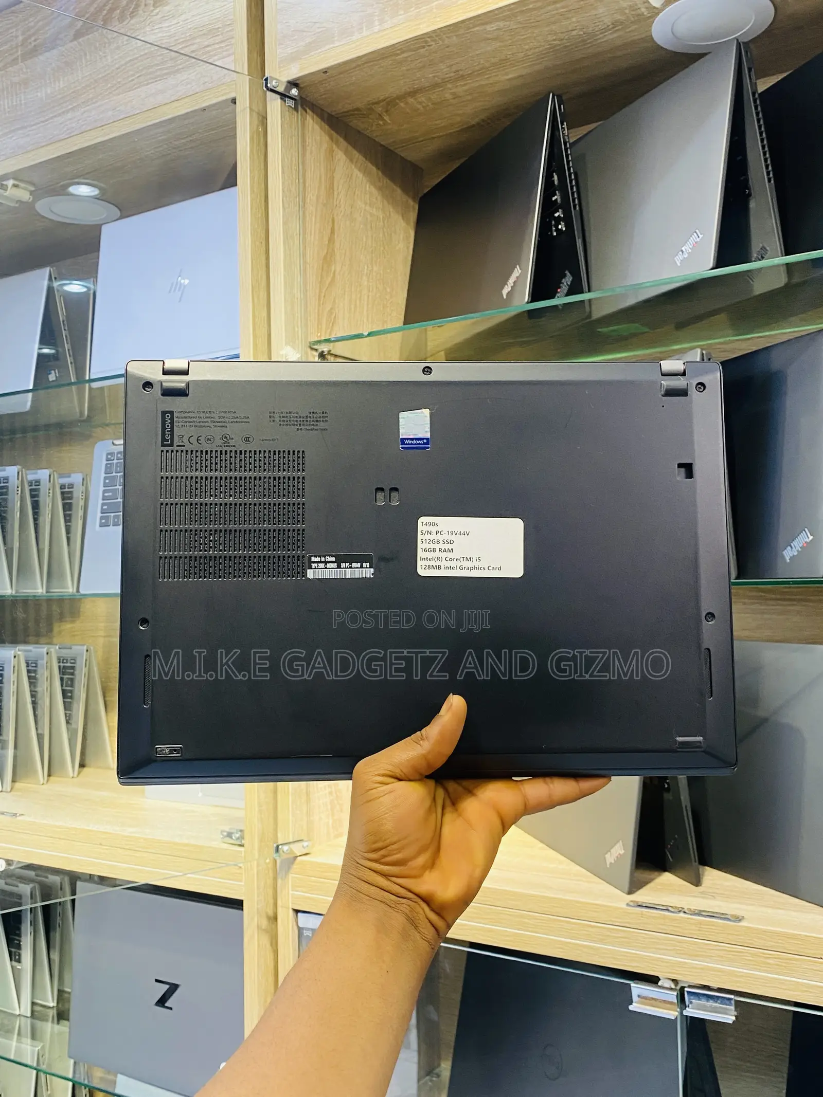 Laptop Lenovo Thinkpad T490s 16GB Intel Core i5 SSD 512GB