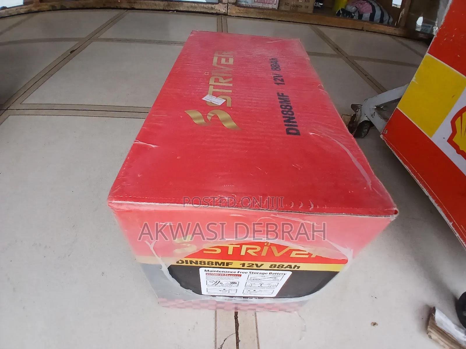 Original Striver Batteries for All Cars 17 Plate 88ah and 90ah