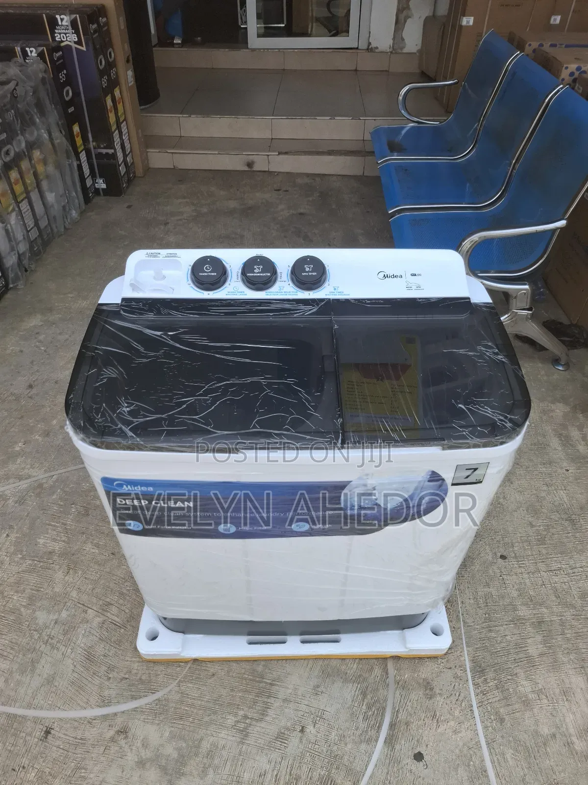 Affordable Midea 7kg Washing Machine Semi Automatic Available