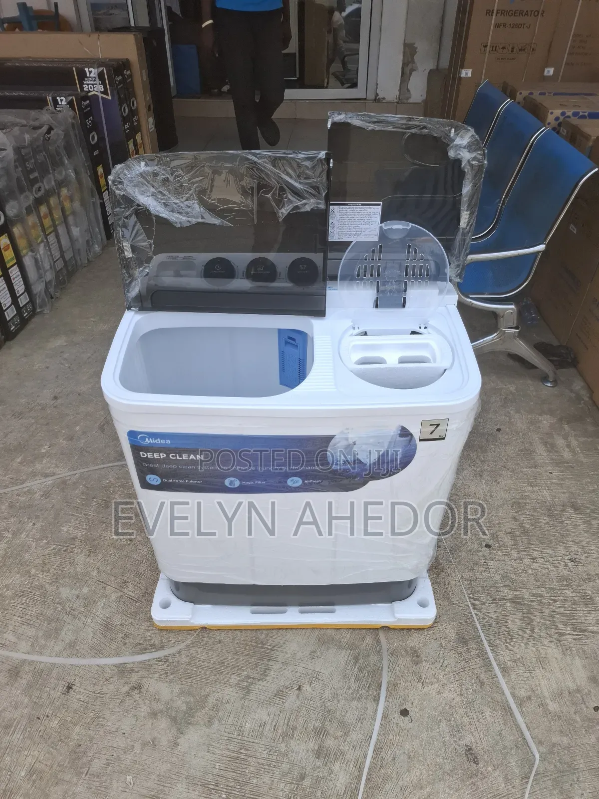Affordable Midea 7kg Washing Machine Semi Automatic Available