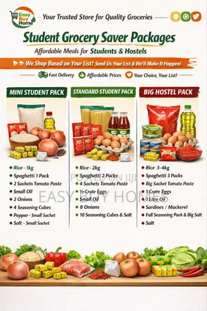Student Grocery Packs – Affordable Bundles Delivered | Easy Buy Home”