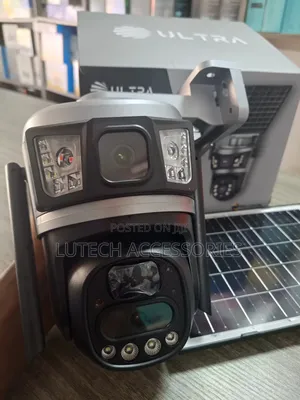 2 Lens Solar 4g Security Camera