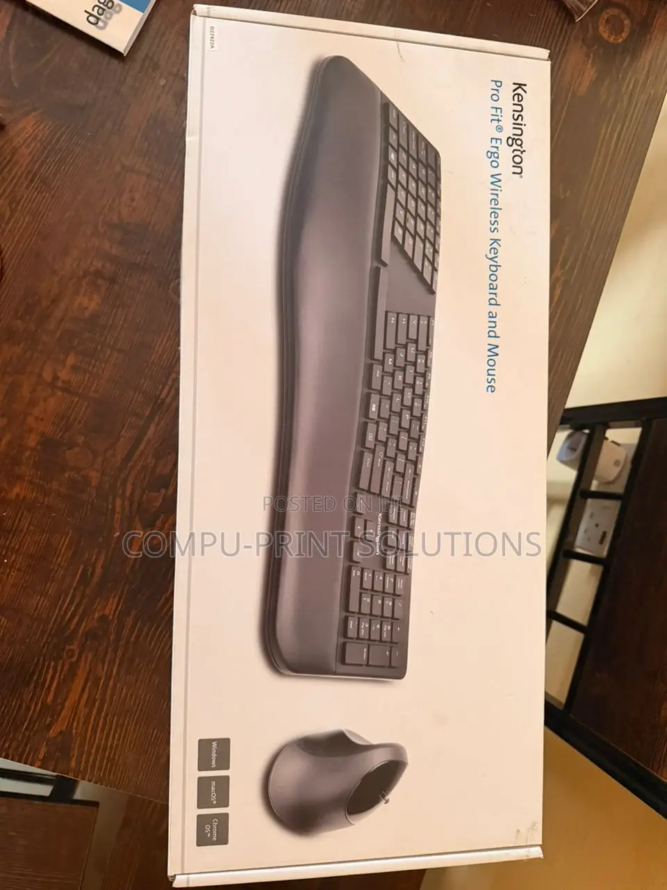 Kensington Pro Fit Ergo Wireless (Bt and 2.4ghz) Keyboard and Mouse