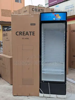 Create 450l Display Fridge Bigger Size