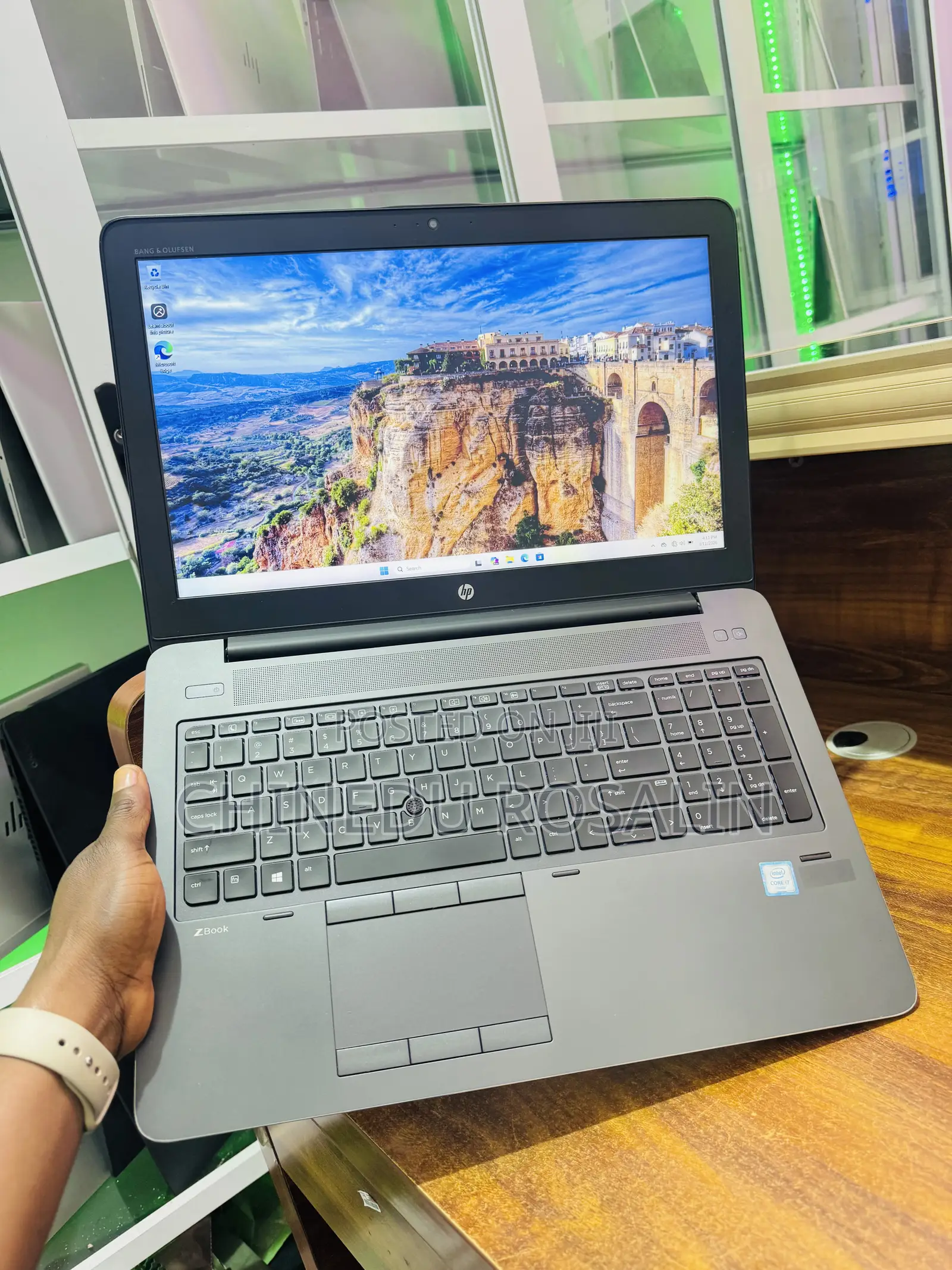 Laptop HP ZBook 15 G3 16GB Intel Core i7 SSD 512GB