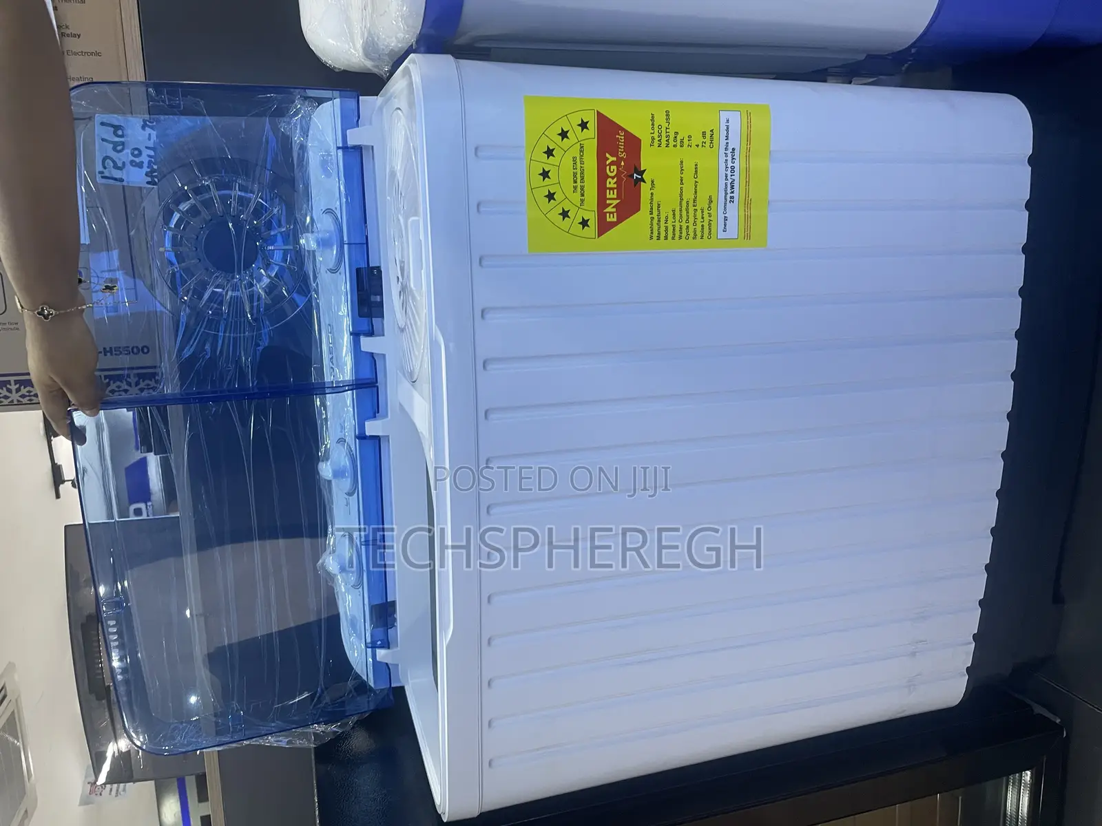 Nasco 8kg Twin Tub Washing Machine