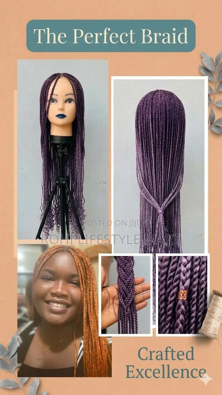 Premium Custom Braided Wig Caps