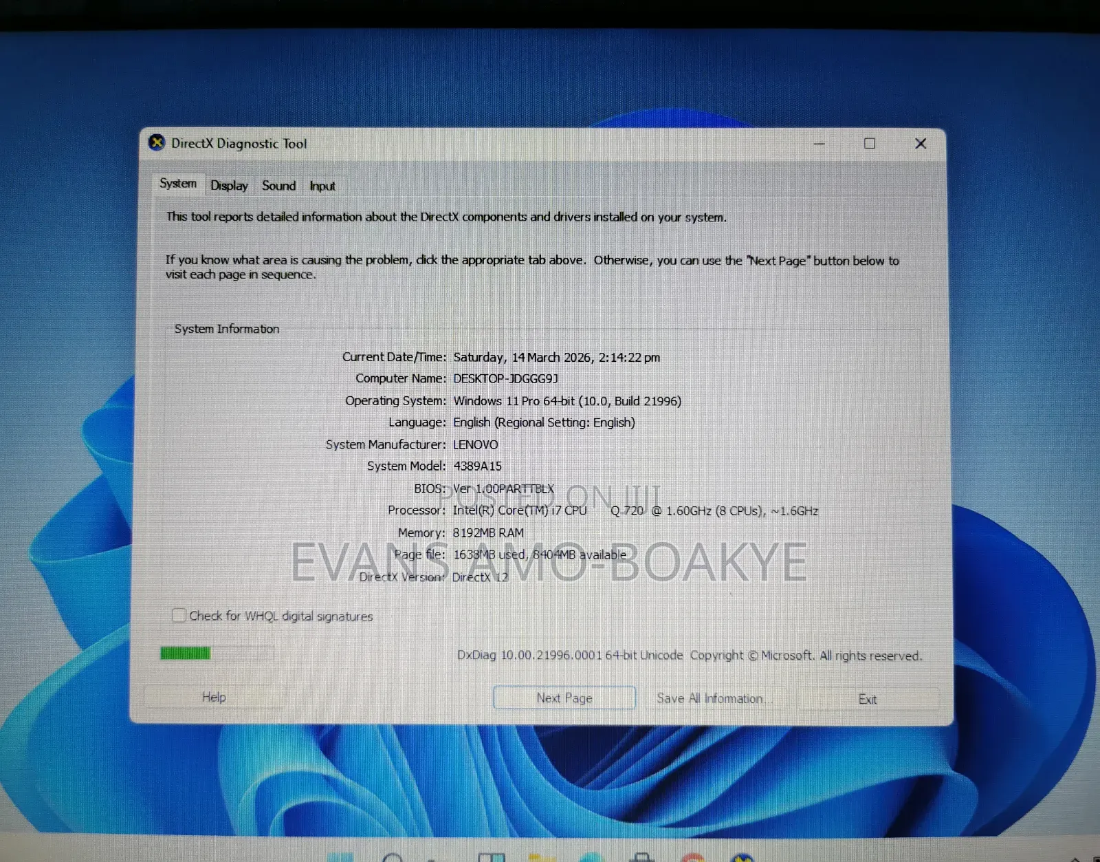 Laptop Lenovo ThinkPad W510 8GB Intel Core i7 HDD 500GB