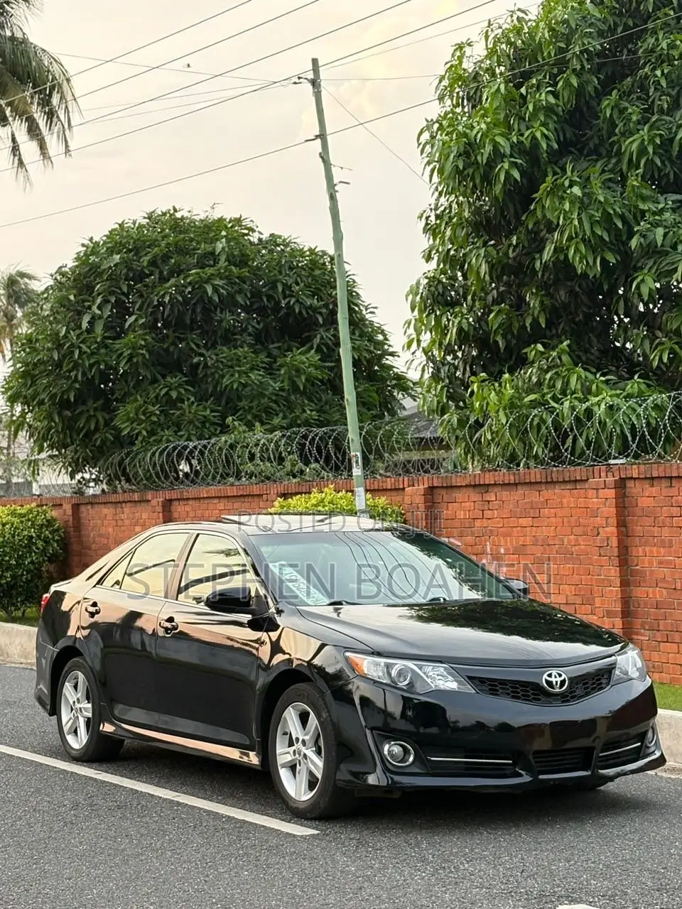 Toyota Camry SE 4dr Sedan (2.5L 4cyl 6A) 2014 Black