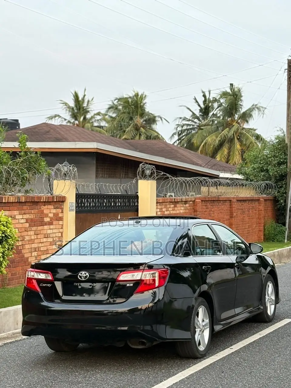 Toyota Camry SE 4dr Sedan (2.5L 4cyl 6A) 2014 Black