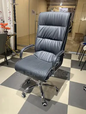 Office Chair ( High Leather Back )