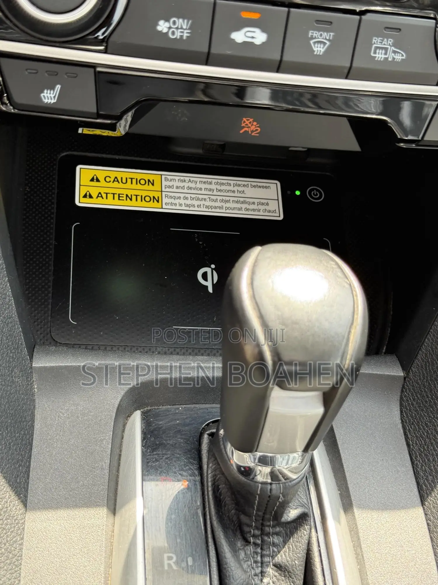 Honda Civic Touring Sedan 2019 Gray