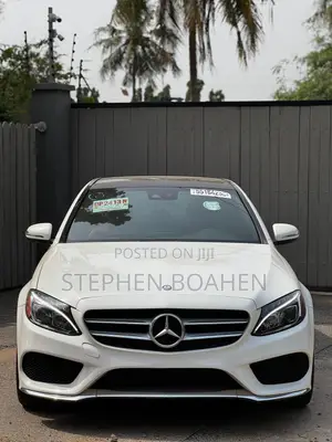 Mercedes-Benz C300 Base 4Matic Sedan AWD (2.0L 4cyl 7A) 2017 White