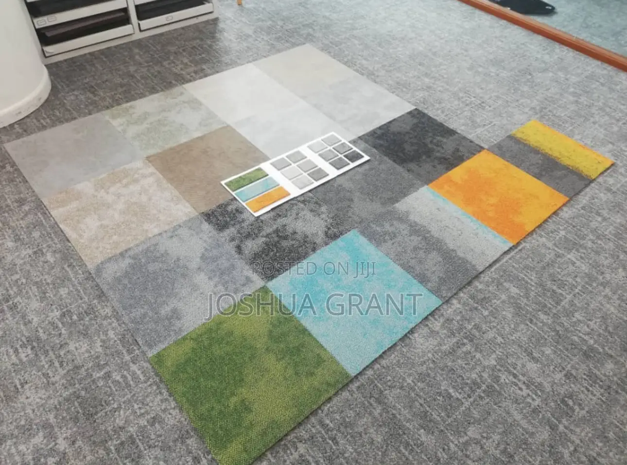 Tufted Woolen Carpet Tiles