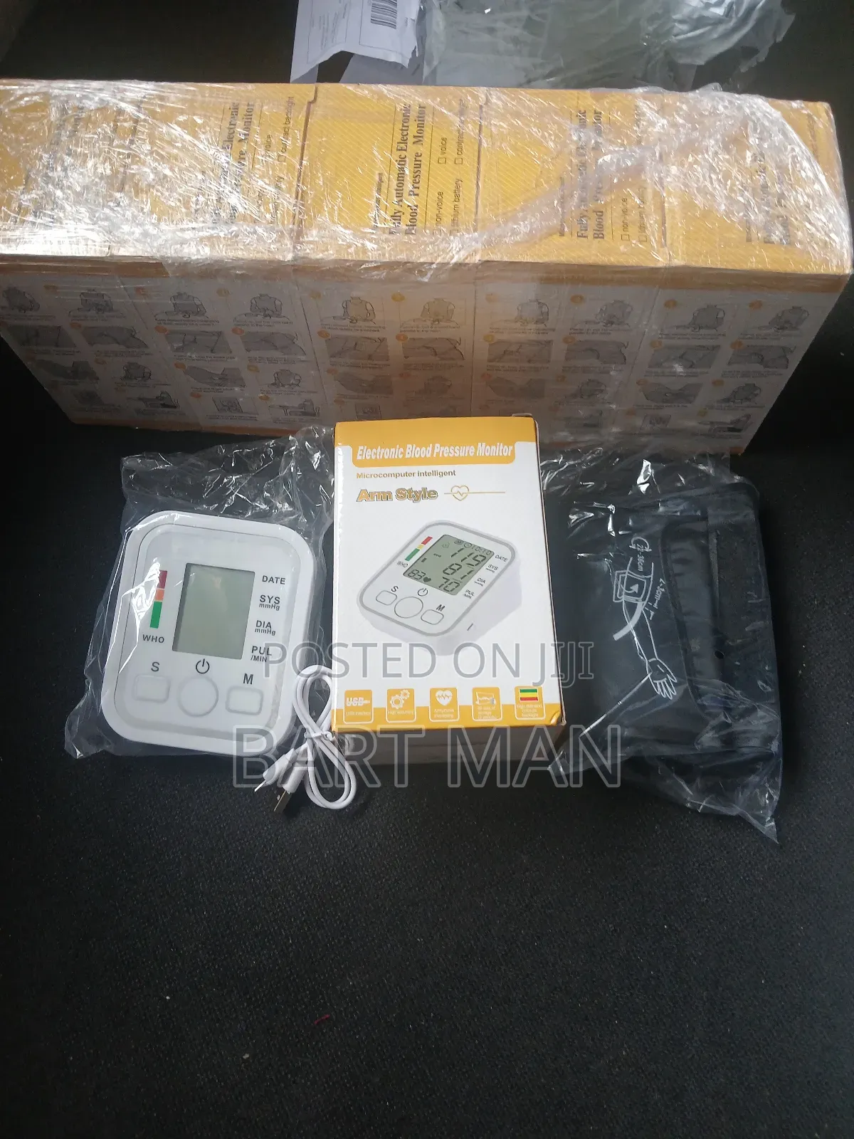 Blood Pressure Monitor Lcd Digital Screen