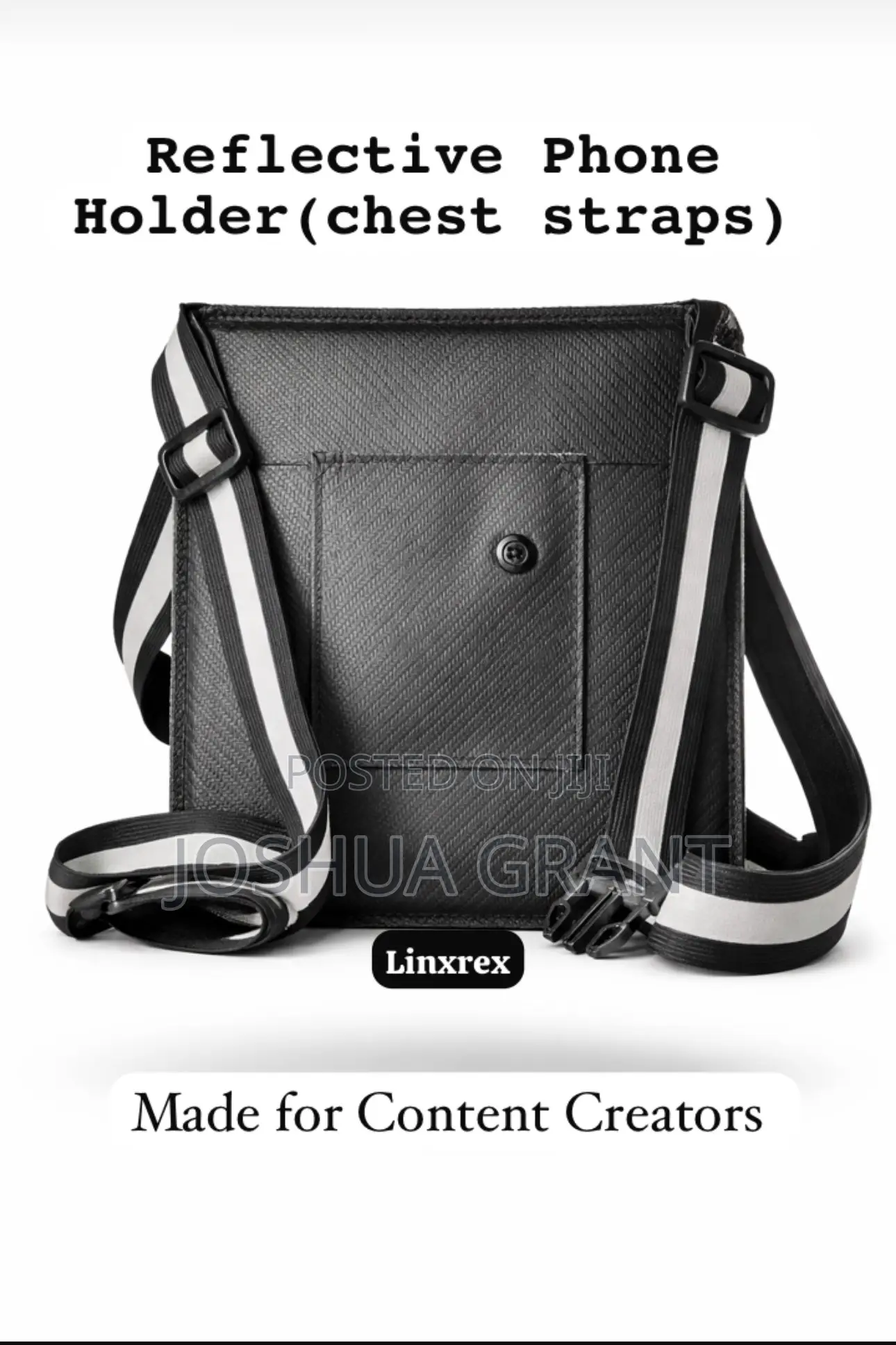 Reflective Body-cam Phone Holder Straps
