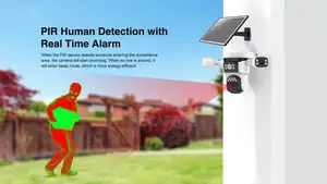 Solar Powered 4g Security Camera Bg621sr