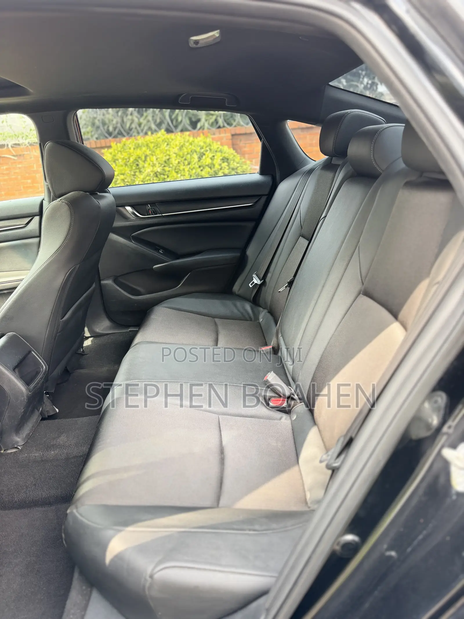 Honda Accord Sport (1.5L 4cyl Turbo 6M) 2019 Black