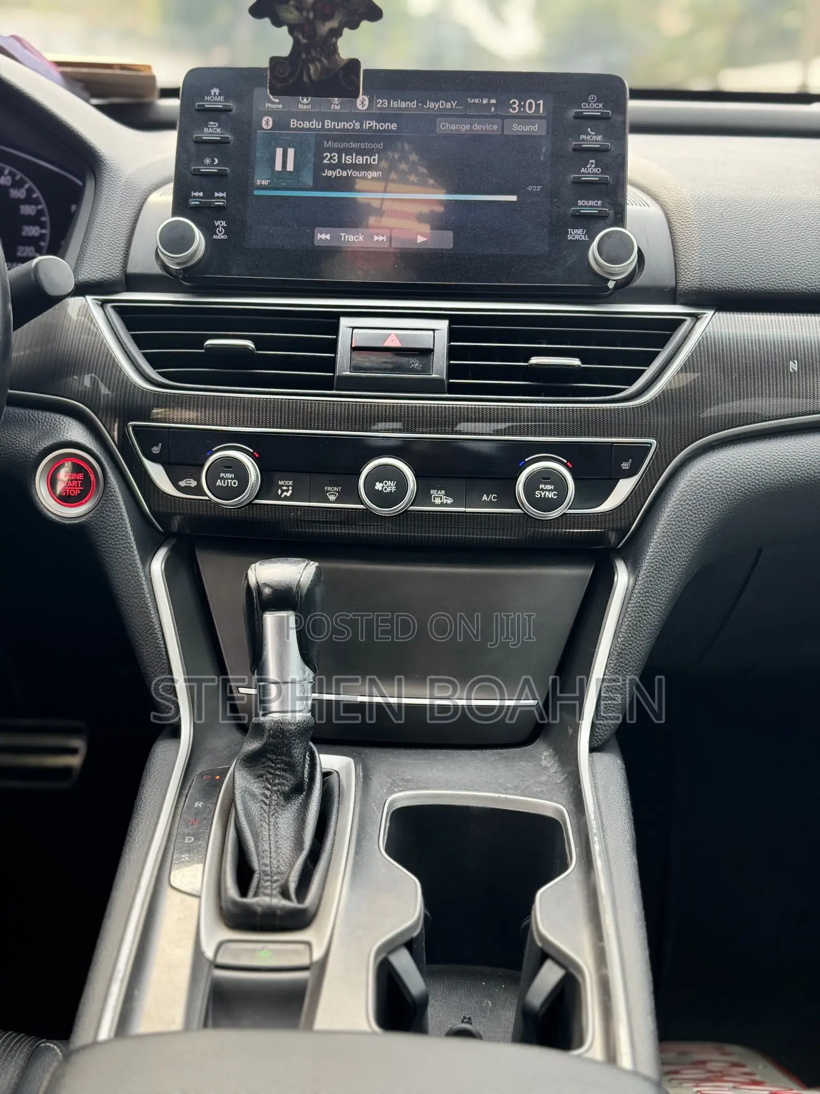 Honda Accord Sport (1.5L 4cyl Turbo 6M) 2019 Black